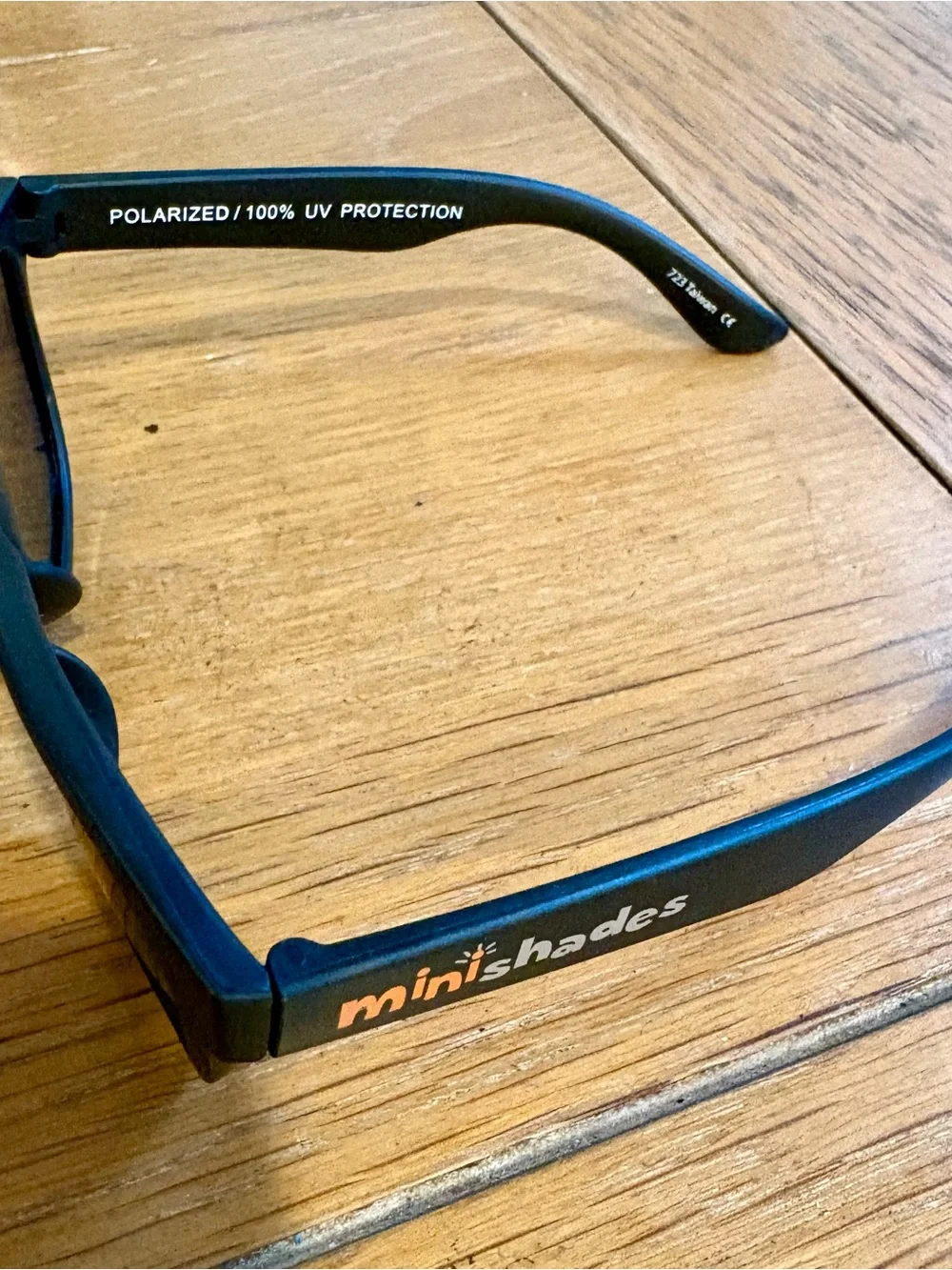 Kids Jet Black minishades Sunglasses with polarized lenses